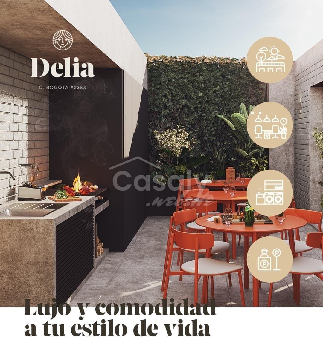 Departamentos en preventa en Providencia, justo en el corazón de la zona financiera.